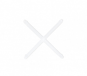 Cruzeta Transparente