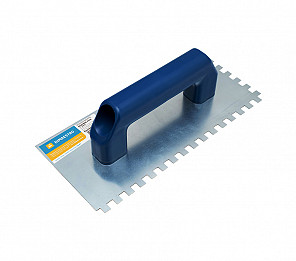 Desempenadeira Aço Dentada 26x12 cm Dente 8x8 mm Dimaestro