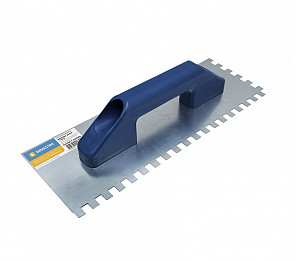 Desempenadeira Aço Dentada 38x12 cm Dente 10x10 mm Dimaestro