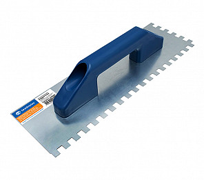 Desempenadeira Aço Dentada 38x12 cm Dente 10x10 mm Dimaestro